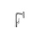 Hansgrohe - Talis M51 mitigeur monocommande de cuisine 220, douchette coulissante, 2 jets, sBox,