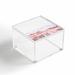 East Urban Home Iveta Abolina Mountains III Acrylic Box Plastic/Acrylic in Pink | 3 H x 4 W x 4 D in | Wayfair C42305AF2B8E48E09EC6B4B709FA450B