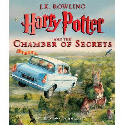 Harry Potter and the Chamber of Secrets: The Illustrated Edition (Book #2) (Hardcover) - J. K. Rowl