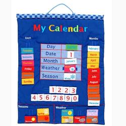 My Calendar Blue Wall Hanging