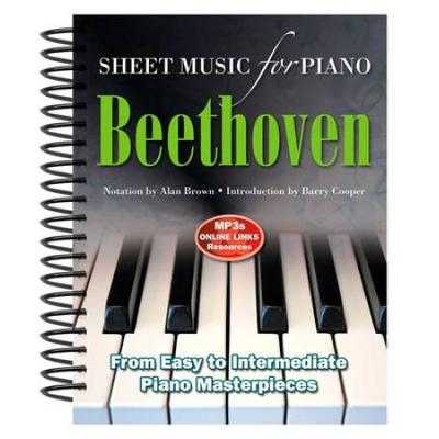 Beethoven: Sheet Music For Piano: From Easy To Advanced; Over 25 Masterpieces