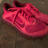 Nike Shoes | Bright Pink Nike Running Shoes | Color: Pink | Size: 9.5
