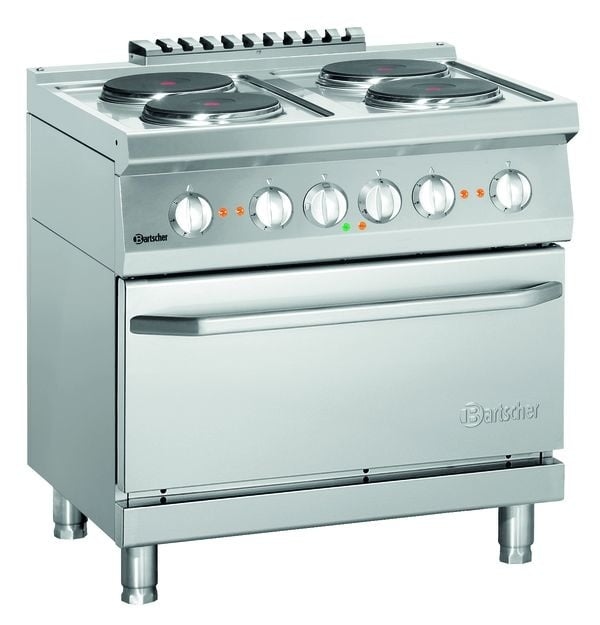 Bartscher Elektroherd 700, B800, 4PL, EBO Image