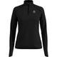 Odlo Damen Carve Light Zip Longsleeve (Größe L, schwarz)