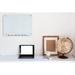 Audio-Visual Direct Audio-visual Wall Mounted Glass Board Glass in Gray/White | 18 H x 0.02 D in | Wayfair GB4560-NWAT