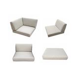 Ebern Designs Kiara 18 Piece Outdoor Sunbrella Replacement Cushion Set | 4 H x 26 W x 26 D in | Wayfair FAB91649CC7C4622B788F2B98DCF109C