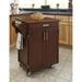 Cuisine Cart Cherry Finish with Oak Top - Homestyles Furniture 9001-0076G