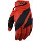 FXR Clutch Strap Motocross Handschuhe, schwarz-rot, Größe 2XL
