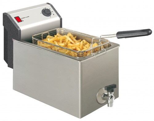 Elektro-Fritteuse von Neumärker : mit Fettablauf Image