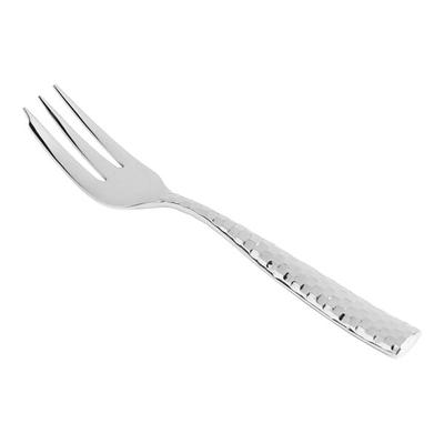 Fortessa 1.5.102.FC.038 Lucca Faceted 6" 18/10 Stainless Steel Extra Heavy Weight Appetizer / Cake Fork - 12/Case