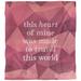 East Urban Home Quotes Faux Gemstone Travel Love Single Reversible Duvet Cover Microfiber in Pink/Yellow | King Duvet Cover | Wayfair