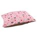 East Urban Home Valentine's Day Cats Pattern Indoor Pillow Metal in Pink/Yellow | 7 H x 50 W x 40 D in | Wayfair 1629BE736BDF42AB9EE6E43764B09561