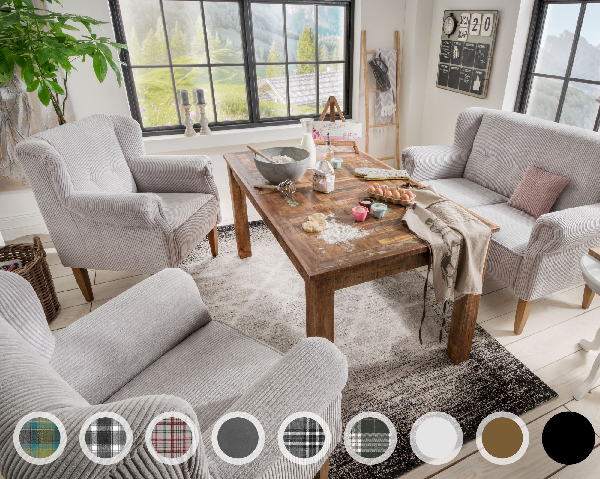 Massivholz »Pavolo« Sessel PK A 3314 / Buche wenge