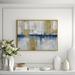 Casa Fine Arts Horizon in the Mist - Painting Print on Canvas in Blue/Gray | 18 H x 24 W x 2 D in | Wayfair 33581-01