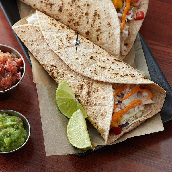 Father Sam's Bakery 10" Organic Wheat Tortillas - 100/Case