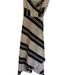 Anthropologie Dresses | Anthropologie Black & Cream Striped Dress W/ Bow | Color: Black/Cream | Size: 00p