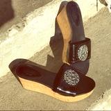 Coach Shoes | Authentic Coach Clogs | Color: Black/Tan | Size: 6