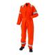 JAK Workwear 12-12104-007-03 Modell 12104 EN ISO 1149-5 Antiflame Kesselanzug, Orange, L Größe