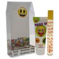 Emoji Whazz Up Mini-Geschenkset für Kinder, Rollerball-Parfüm, Duschgel, 2 Stück