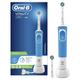 Braun Oral-B Rechargeable Vitality 170 CrossAction Electric Toothbrush, Blue with 1 Handle and 2 Heads