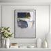 Casa Fine Arts Coastal Winter - Floater Frame Painting Print on Canvas in Gray | 16 H x 12 W x 2 D in | Wayfair 32785-01