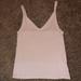 American Eagle Outfitters Tops | American Eagle Soft And Sexy Tank Top | Color: Cream | Size: M