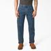 Dickies Men's Relaxed Fit Carpenter Jeans - Heritage Tinted Khaki Size 42 34 (19294)