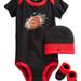 Nike Matching Sets | Brand New In Box. Infant Nike Football Set. | Color: Black | Size: O-6 Months