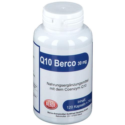 Q10 Berco 30 mg Kapseln 120 St