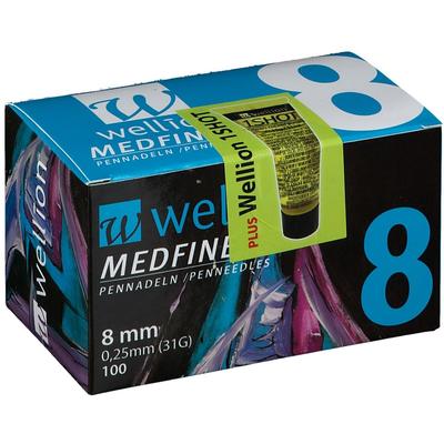Wellion Medfine plus Pen-Nadeln 8 mm 100 St Kanüle Image