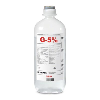 Glucose 5% B.Braun Ecoflac Plus 10x1000 ml Infusionslösung Image