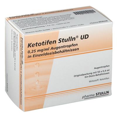 Ketotifen Stulln UD Augentropfen Einzeldosispip. 50x0,4 ml Einzeldosispipetten Image