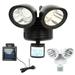 Dual 22 LED Security Detector Solar Spot Light Motion Sensor Outdoor Floodlight