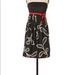 Anthropologie Dresses | Anthropologie Maeve Hosta Leaf Strapless Dress 10 | Color: Black/Tan | Size: 10