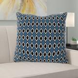 Latitude Run® Avicia Throw Pillow Linen in Blue/Indigo | 14 H x 14 W x 3 D in | Wayfair A8CAC9AB00F647E3A6EC905D01311A1E