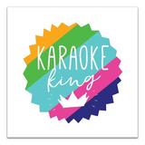 Red Barrel Studio® Morrill Karaoke King Wrapped Canvas Art Canvas | 20 H x 20 W x 1.25 D in | Wayfair 0E5D0891494B4BFC9E9704CD996F6DA2