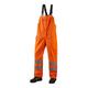 JAK Workwear 12-12137-007-03 Modell 12137 EN ISO 1149-5 High Performance Latzhose, Orange, L Größe