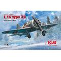 ICM ICM32003 1:32-I-16 Type 29 WWII Soviet Fighter, Black