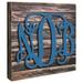 Millwood Pines 3-Letter Monogram on Distressed Wooden Block Wall Décor in Brown | 12 H x 9 W in | Wayfair 3CD1872FCDCC4AF0BF1735E548EB0345