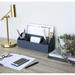 Bigso Elisa Desk Supplies Organizer in Blue | 4.9 H x 13.1 W x 4.9 D in | Wayfair 2751C3801