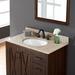 Tile & Top Granite 37" Single Bathroom Vanity Top Granite in Yellow | 0.75 H x 37 W x 22 D in | Wayfair WF3074