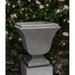 Campania International Trowbridge Cast Stone Urn Planter Concrete in Gray/Blue | 14.25 H x 13 W x 13 D in | Wayfair P-828-AS