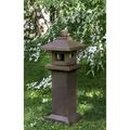 Campania International Kyoto Pagoda Fairy Garden Concrete | 44 H x 16 W x 16 D in | Wayfair OR-169-AS