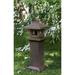 Campania International Kyoto Pagoda Fairy Garden Concrete | 44 H x 16 W x 16 D in | Wayfair OR-169-AS