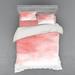 East Urban Home Duvet Cover Set Microfiber in Pink/Yellow | Queen Duvet Cover + 3 Additional Pieces | Wayfair 1DEC9EF0F749468A859B8DE91A6BB993