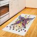 Indigo 31 x 0.19 in Area Rug - East Urban Home Butterfly Purple Area Rug Polyester/Cotton | 31 W x 0.19 D in | Wayfair