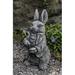 Campania International Rabbit Esq Concrete in Gray/Blue | 15.75 H x 7.25 W x 12 D in | Wayfair A-615-AS