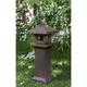 Campania International Kyoto Pagoda Fairy Garden Concrete | 44 H x 16 W x 16 D in | Wayfair OR-169-NA