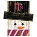 Fan Creations NCAA Snowman Head Decorative Accent Wood in Brown | 19 H x 16 W x 0.38 D in | Wayfair C0921L-Texas A&M