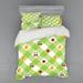 East Urban Home Duvet Cover Set Microfiber in Green | Queen Duvet Cover + 3 Additional Pieces | Wayfair 346F90E2A631423A8C84470AF9403F8A